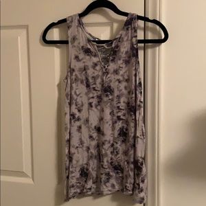 Tie-dye Tank top/ blouse